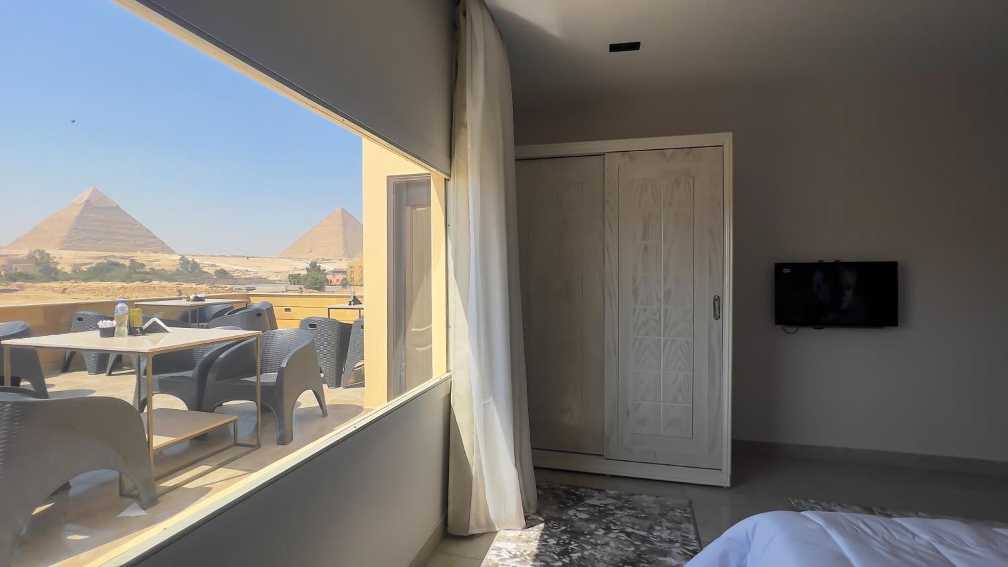 Pyramids Land Palace Kafret el-Gabal Eksteriør bilde