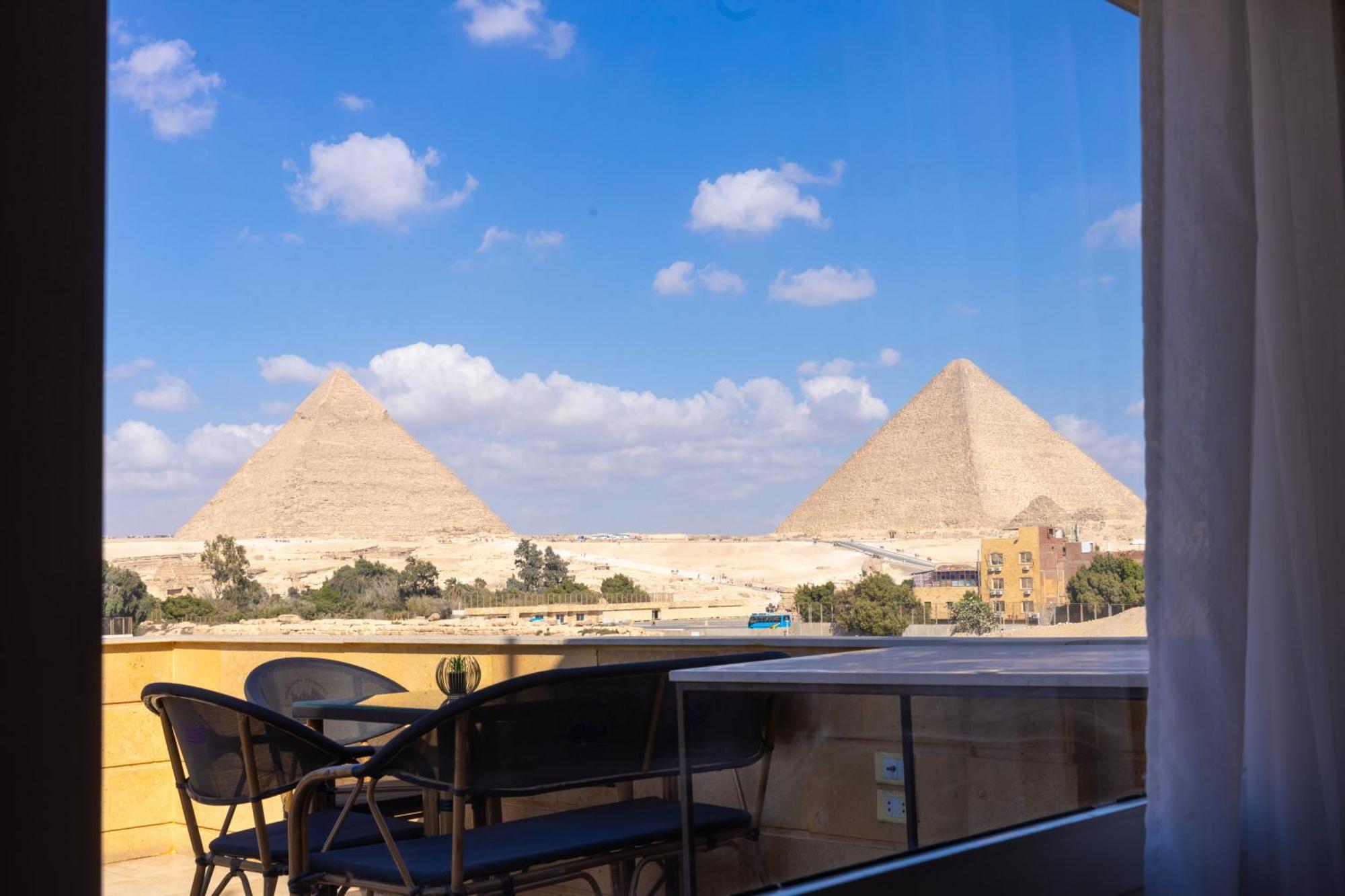 Pyramids Land Palace Kafret el-Gabal Eksteriør bilde